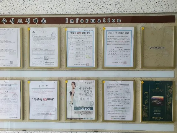 전국 지방 아파트 게시판 전단지 개첨 부착 광고 전문회사 게시 사진 6